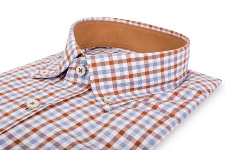 Πουκαμισο NCS 054 Καρο Μπεζ