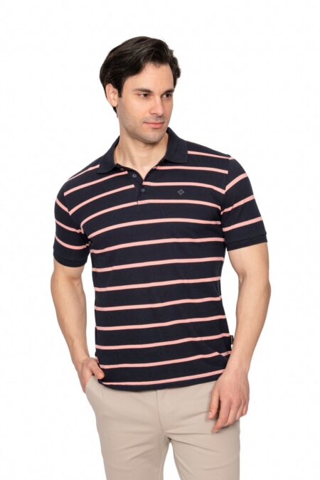 Μπλουζα GREEN COTTON 8809 Μπλε-Ροζ