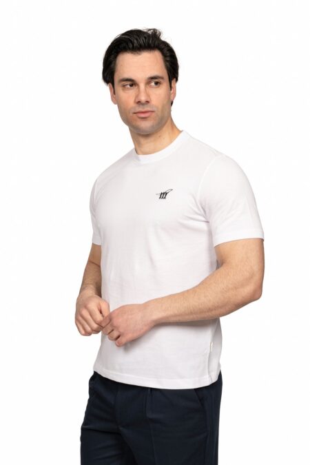 Μπλουζα Henry Cotton’s 6040 Λευκο